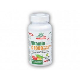 ProVEGAN Vitamin C 1000mg mit Acerola 60 Kapseln