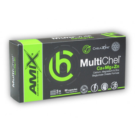 MultiChel Calcium + Magnesium + Zink 90 Vcps