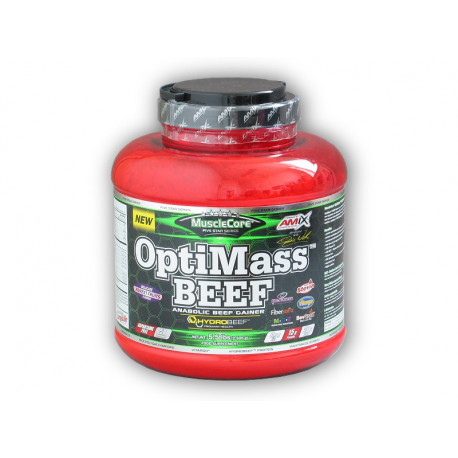 OptiMass BEEF mit Hydrobeef 2500g - Double Fudge Schokolade