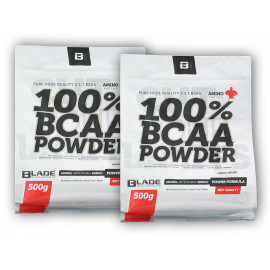 2x BS BLADE BCAA 2-1-1 Pulver 500g - Vanille