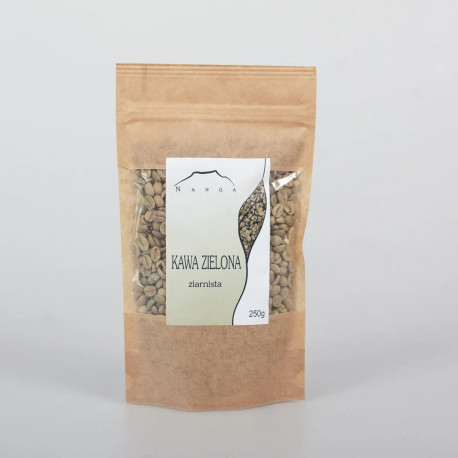 Zelená káva Brazília SANTOS - 250g vcelku