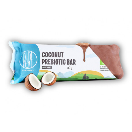 BrainMax Pure Prebiotic Bar, präbiotischer Riegel BIO 60g - buenella