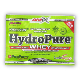 Hydro Pure Whey 33g action - cremige Vanillemilch