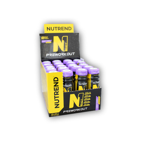 N1 Shot 20 x 60ml - Kirsch-Crush