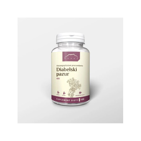 Diablov pazúr - 100 kapsúl x 600 mg - Harpagophytum procumbens