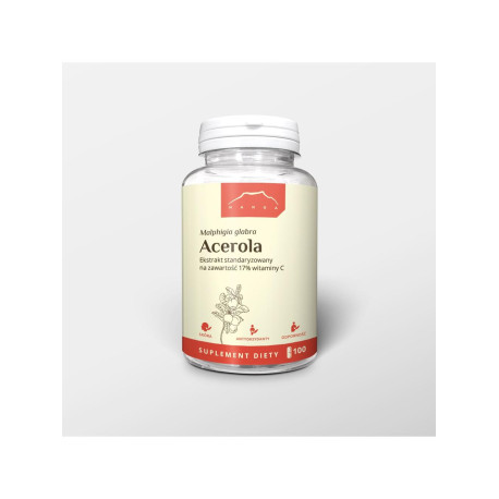 Acerola Extrakt 100 Kapseln x 500 mg - 100