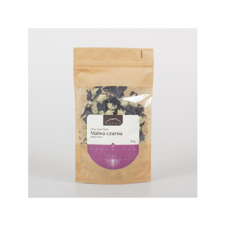 Schwarze Malvenblüte - 250g GANZ