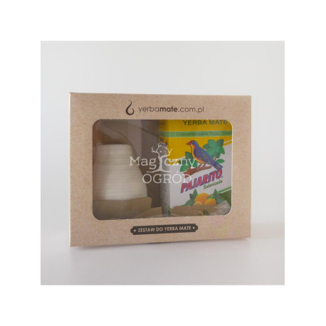 SET mit Yerba Mate Pajarito Minze - Zitrone