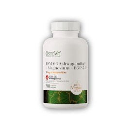 KSM-66 Ashwagandha + Magnesium + B6 P-5-P VEGE 90 Kapseln