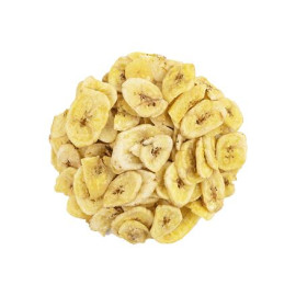 Ungesüßte Bananenchips