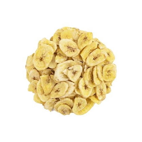 Ungesüßte Bananenchips