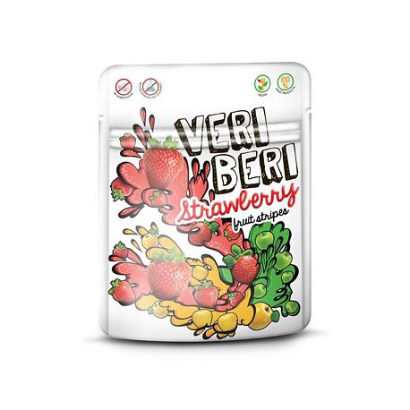 Veri Beri 100% Erdbeer-Fruchtscheiben
