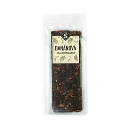 Bananenriegel mit Kakaofragmenten - 50g