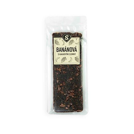 Bananenriegel mit Kakaofragmenten - 50g