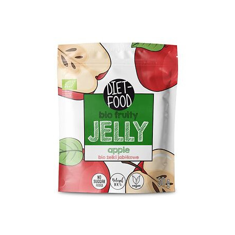 Diät Lebensmittel Fruchtiges Gelee Apfel