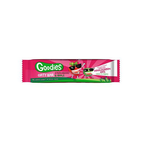 Leckereien Haferflockenriegel Erdbeere & Apfel