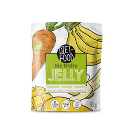Diät Lebensmittel Fruchtiges Gelee Banane & Mango & Karotte