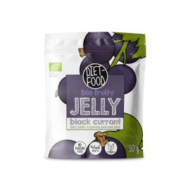 Diät Lebensmittel Fruchtiges Gelee Schwarze Johannisbeere