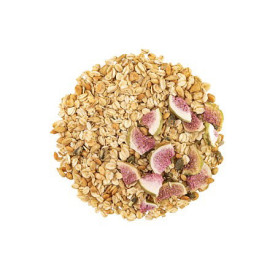 Feigengranola mit gerösteten Kernen