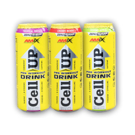 CellUP PreWorkout Drink 500ml - fruchtiger Twister