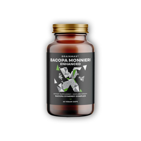 Enhanced Bacopa Monnieri 60 pflanzliche Kapseln