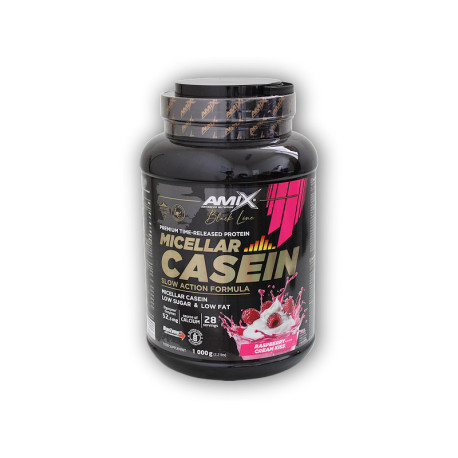 Black Line Micellar Casein 1000g - milchig weiße Schokolade