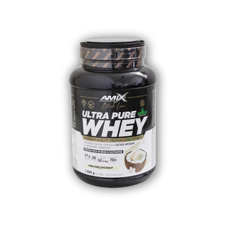 Black Line Ultra Pure Whey Protein 1000g - feine eisgekühlte Kokosnuss