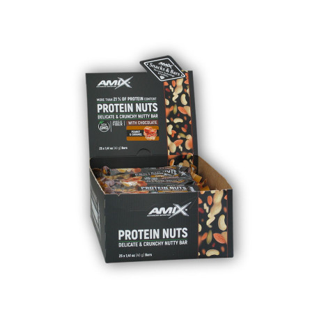 25x Protein Nüsse Crunchy 40g MIX - Cashew Kokos