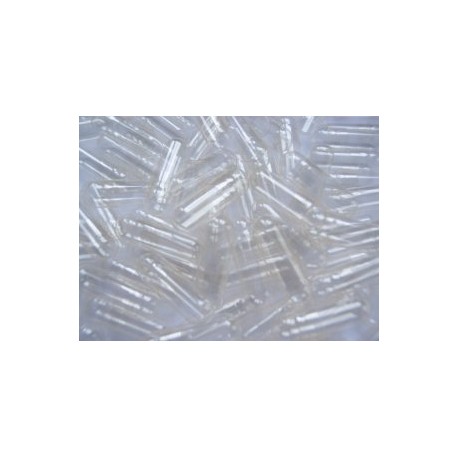 Transparente Gelatinekapseln Größe 2 (mini) - 25000 Stück
