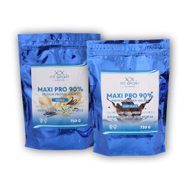 2x Maxi Pro 90% 750g - Kokosnuss weiße Schokolade