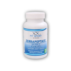 Serrapeptase 260.000 IE mit Inulin 90 veggie Kapseln