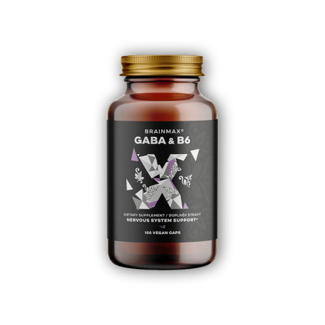 GABA &amp; B6 700mg 100 Kräuter Kapseln