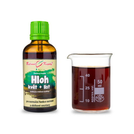 Weißdornblatt + Blütentropfen (Tinktur) 50 ml