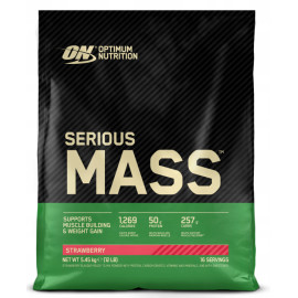 Optimum Nutrition Serious Mass 5450g Erdbeere