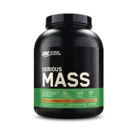 Optimum Nutrition Serious Mass 2730g Schokolade Erdnussbutter