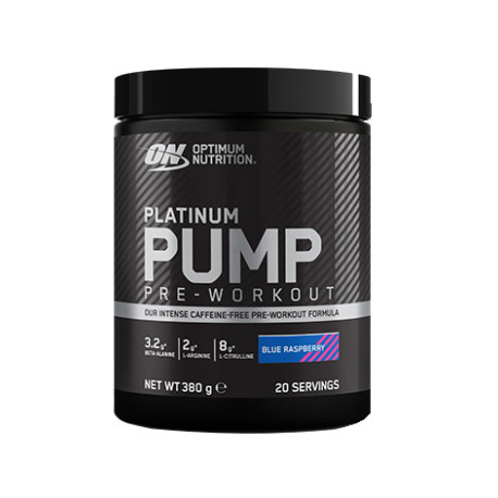 Optimum Nutrition Pump Preworkout 380 g Blaue Himbeere