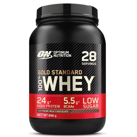 Optimum Nutrition 100% Whey Gold 900g Extreme Milchschokolade