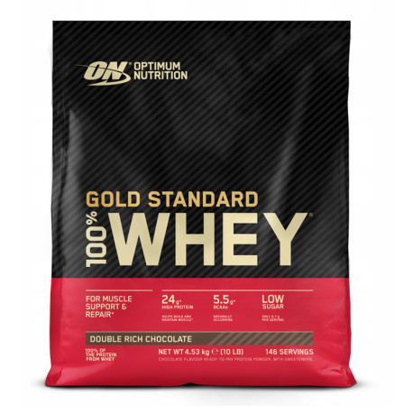 Optimum Nutrition 100% Whey Gold 4540g Schokolade