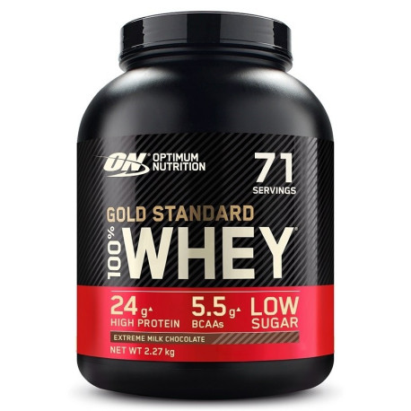 Optimum Nutrition 100% Whey Gold 2270g Extreme Milchschokolade