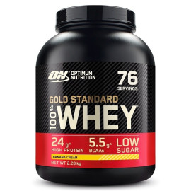 Optimum Nutrition 100% Whey Gold 2270g Banane