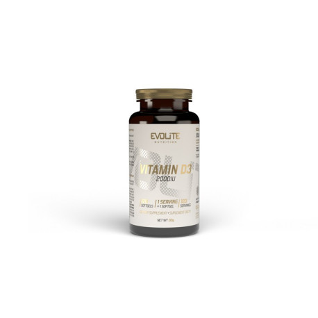 Evolite Vitamin D3 2000IU 120 Kapseln