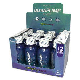 Evolite Ultra Pump Shot 100ml Zitrone Limette Kirsche (12 Shots)