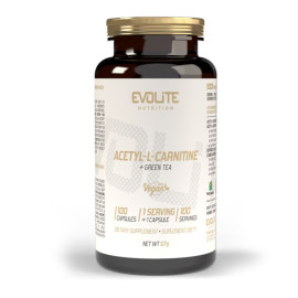 Evolite Nutrition Acetyl-L-Carnitin + Grüner Tee 100 VegeCaps