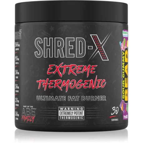 Aufgetragener Shred-X 300g Saures Gummibärchen