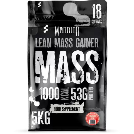 WARRIOR Mass Gainer 5000g Erdbeere