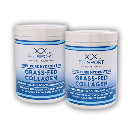 2x 100% reines hydrolysiertes Kollagen aus Weidehaltung 400g - Hydrolysiertes Kollagen
