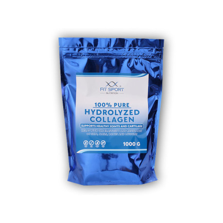 100% reines hydrolysiertes Kollagen 1000g - Hydrolysiertes Kollagen
