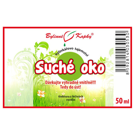 Trockenes Auge - Kräutertropfen (Tinktur) Kräutergeheimnis 50 ml