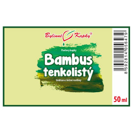 Dünnblättriger Bambus (TCM) - Pauls Kräutertropfen (Tinktur) 50 ml