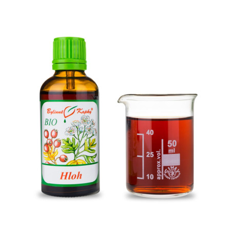 Weißdornblatt + Blüte BIO Tropfen (Tinktur) 50 ml